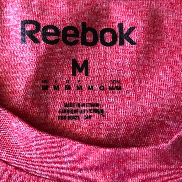 Reebok Athleisure Tee Shirt size M - Picture 5 of 8